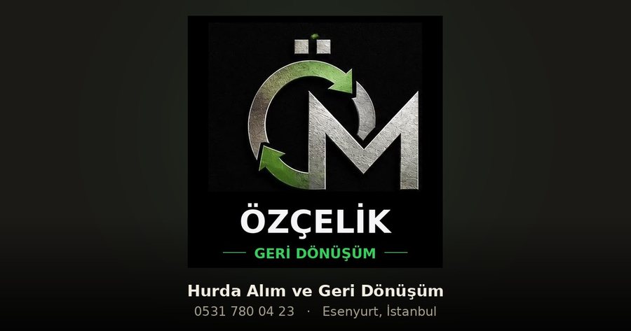Özçelik Geri Dönüşüm kurumsal web sitesi tasarımı